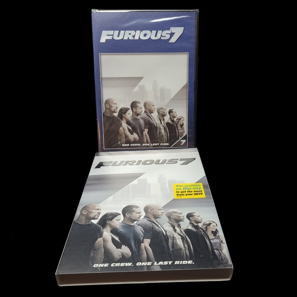 NEW SEALED DVD "FURIOUS 7" ONE CREW. ONE LAST RIDE. - Picture 2 of 3